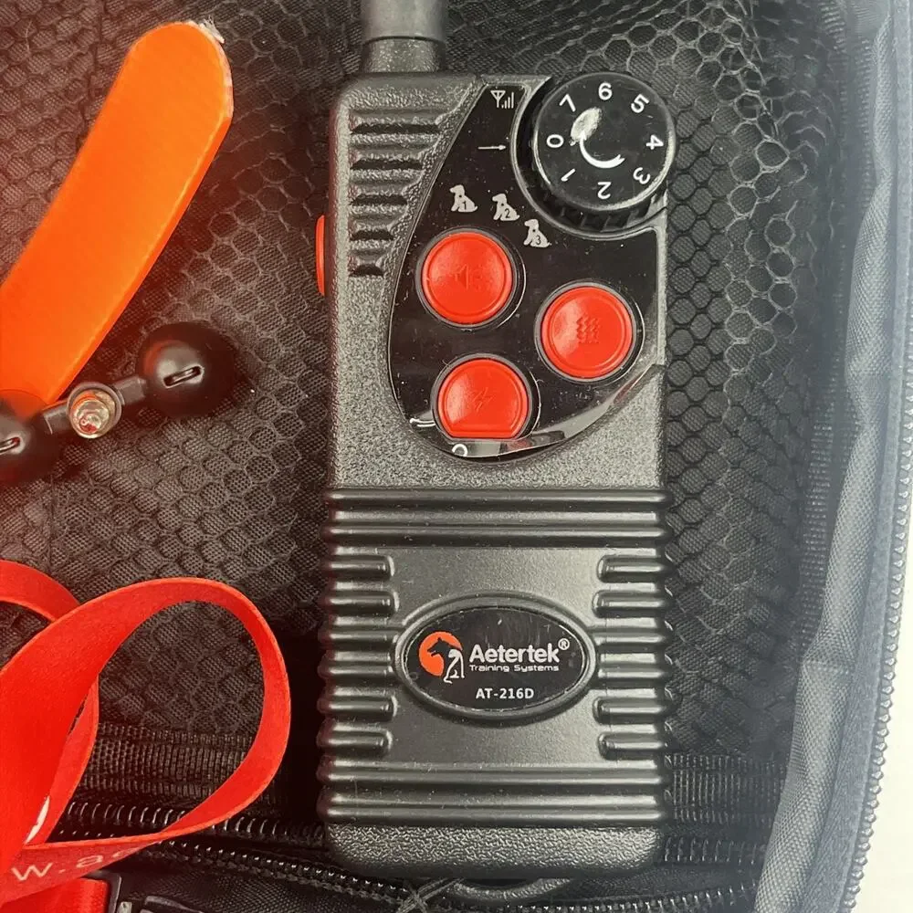 TLC Aetertek AT-216 Dog Shock Training Collar & Remote Waterproof No Charger